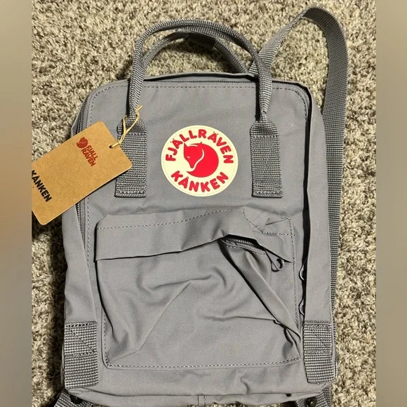 Fjallraven kanken mini Gray Backpack - Picture 1 of 5